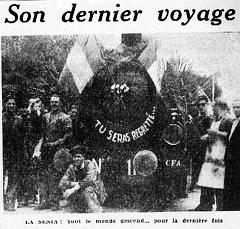 CFA LE BOUYOUYOU LA SENIA SON DERNIER VOYAGE